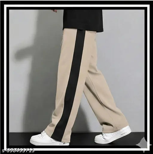 New Urban Edition Cream-Black Baggy Type Trouser