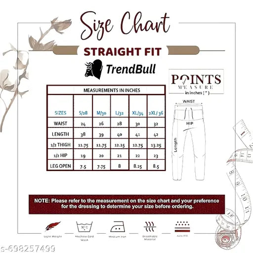 Men Casual Straight Fit Track Pants | Polyester Stretch Lowers with Contrast Side Panel, Piping Detail & Zipper Pocket