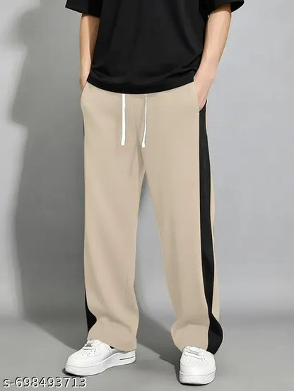 New Urban Edition Cream-Black Baggy Type Trouser